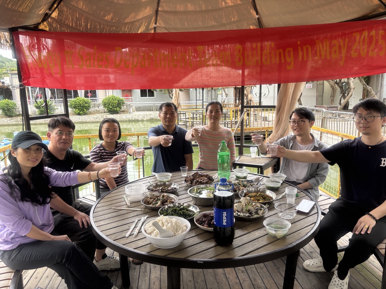 「乐情派科技团建纪实」马峦山农家乐+瀑布探秘，解锁团队协作新姿势！